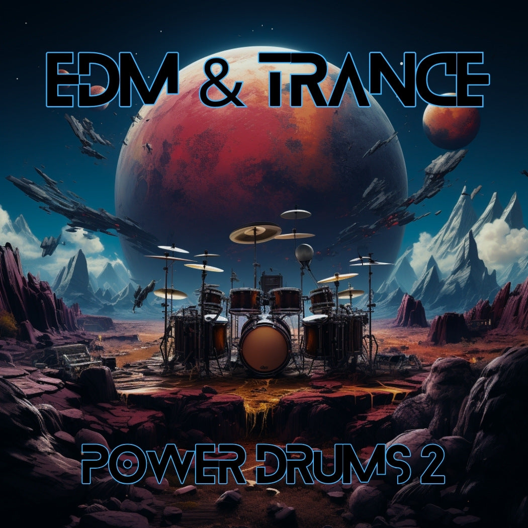 EDM and Trance Power Drums 2 Pack 6000+ WAV Loops