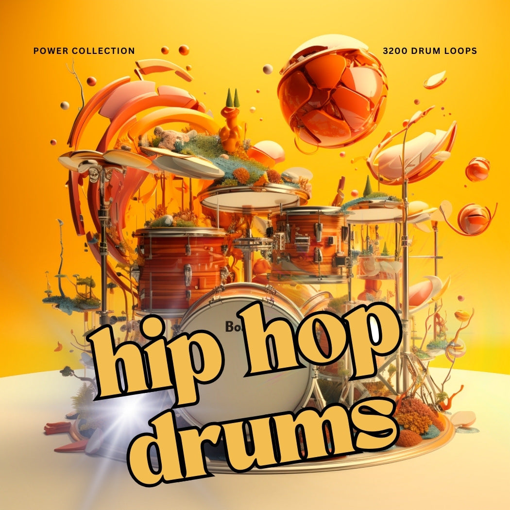 Hip Hop Power Drums Pack 3000+ WAV Loops