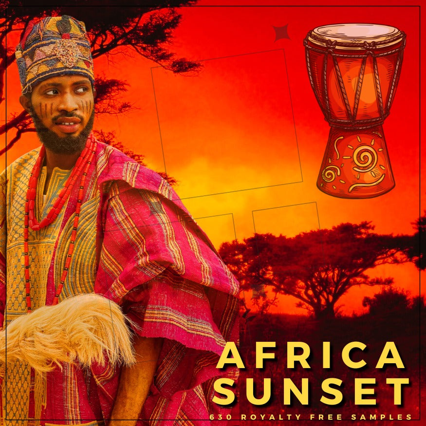 Africa Sunset: Percussion Loops Collection