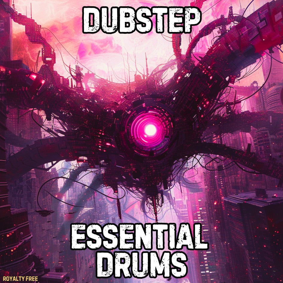 Dubstep Essential Drums WAV Loops and One Shots for Bass Music