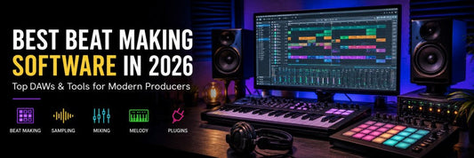 Best Beat Making Software in 2026 for Producers Creating Hip Hop, Trap, EDM, and Lo-Fi Beats