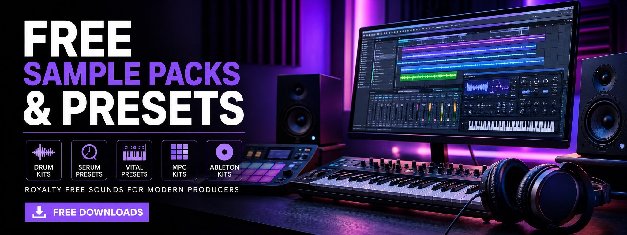 Free Sample Packs and Presets for Music Producers in 2026 – Samples Presets