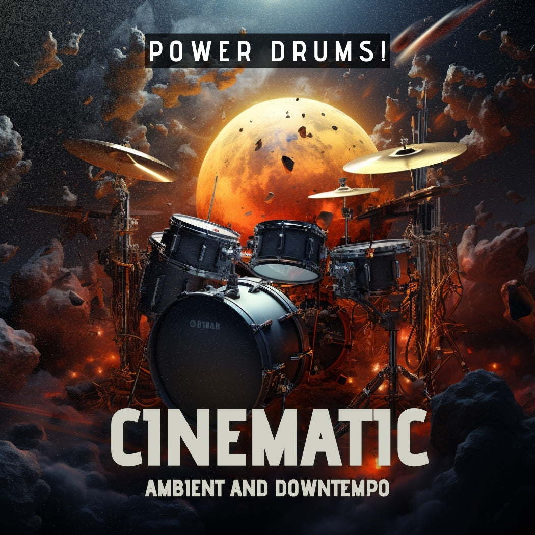 Cinematic Chillout Ambient Power Drums Pack 7000 WAV Loops