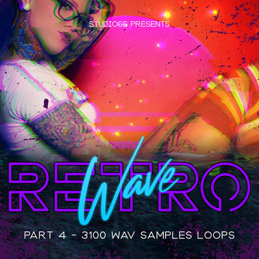 Retro Wave Volume 4: Essential 80's & Synthwave WAV Loops & Samples Set