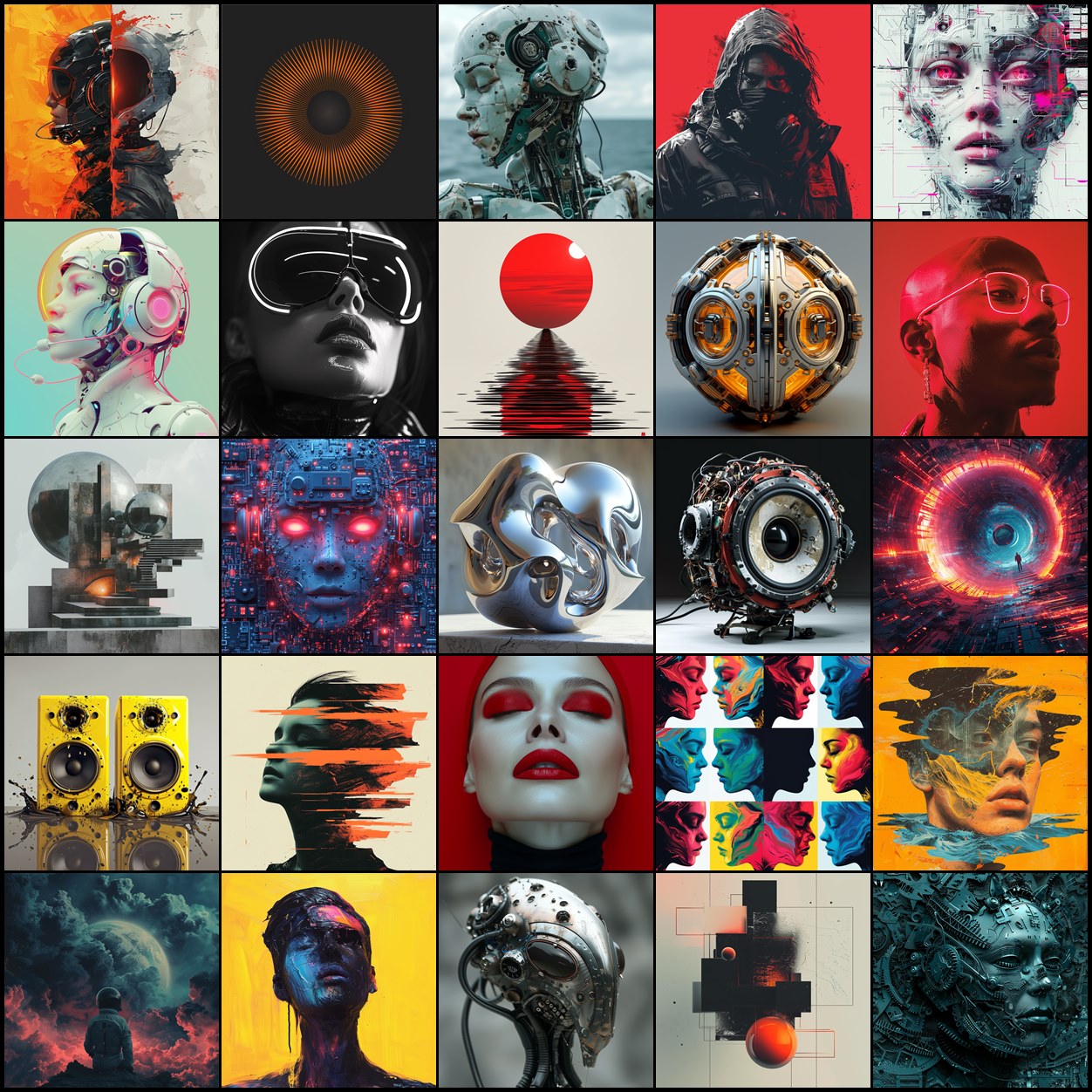 Techno House Album Art Pack 180 Royalty Free Images for Music Producers