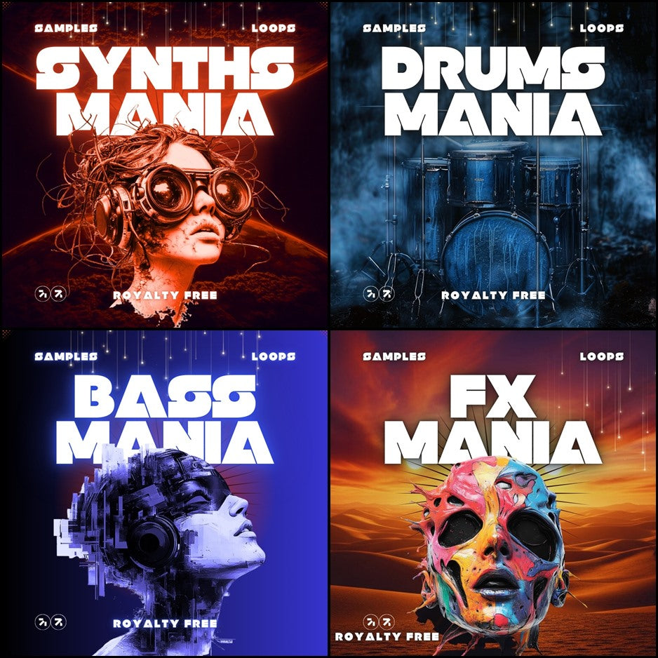 EDM Mania Collection - 4 Volumes Bundle