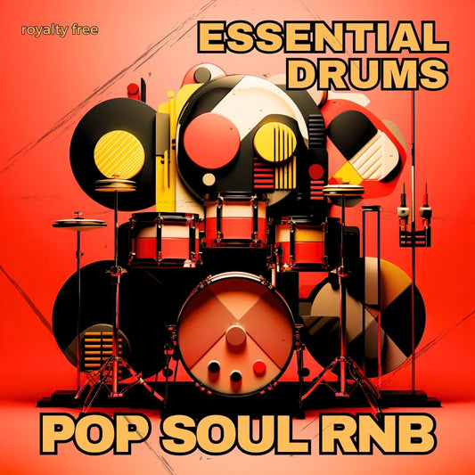 POP Soul RnB Essential Drums 6000 WAV Drum Samples