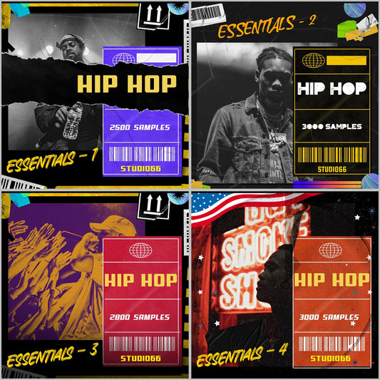 Hip Hop Essentials Bundle: Volumes 1-4