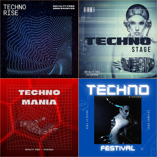 Techno Studio Full Collection: Volumes 1-4