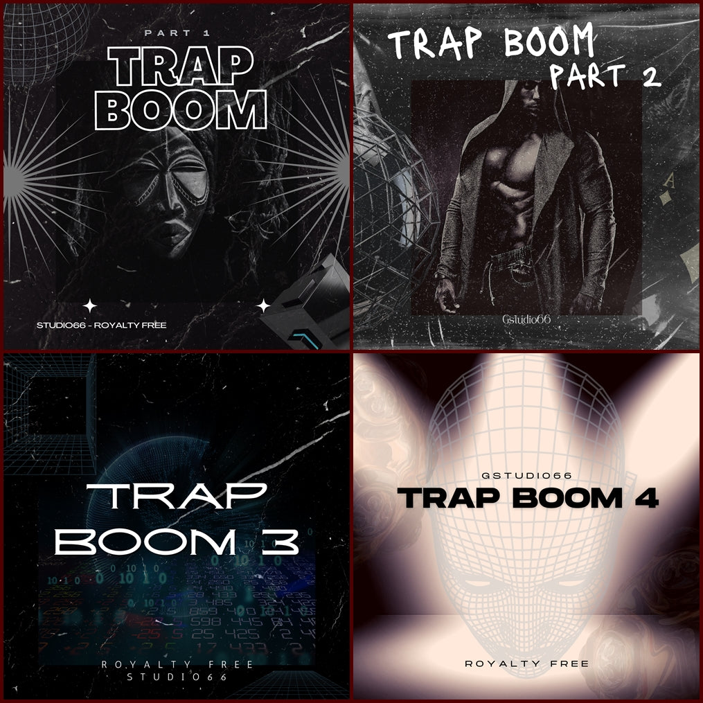 Trap Boom Studio Bundle 4 Volumes