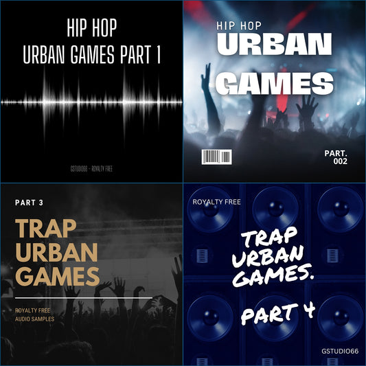 Complete Bundle Urban Games: Volumes 1-4