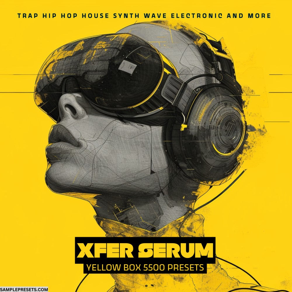 xFer Serum Yellow Box and 4400 Presets