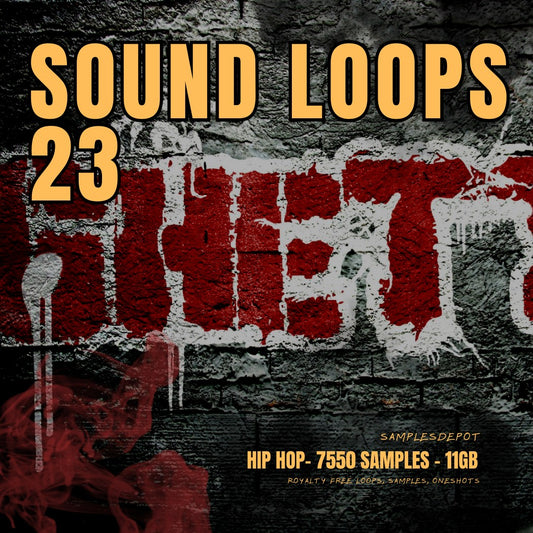 Hip Hop Sound Loops Vol. 23: 12GB of Premium Sounds