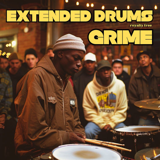 Grime Drums Extended Edition – 4000+ WAV Drum Loops for UK Grime Beats