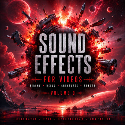Ultimate Sound Effects FX For Video Editing Mega Bundle 9 Volumes
