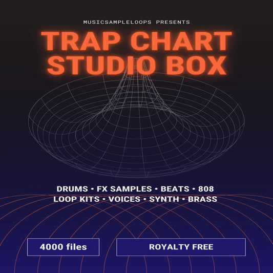 Trap Chart Studio Box - Premium Sample Collection for Music Producers